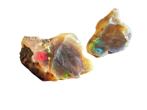 lot 30I image: 85.74 Carats of Raw, Natural Welo Opal