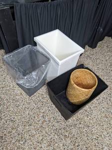 lot 80 image: Assortment of Trash and Storage Bins