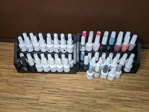 lot 67 image: Assortment of Gel Nail Polish Harmony Gelish and O.P.I