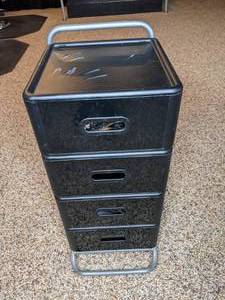 lot 133 image: Four Drawer Organization Cart