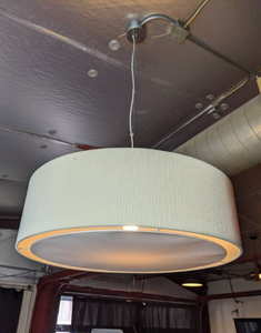 lot 169 image: Circular Hanging Light Fixture