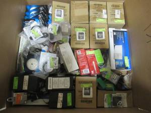 MIXED PALLET (Approximately 130 Pieces) OF ELECTRICAL ITEMS, AND MORE - GREAT FOR RESALE