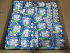 MIXED PALLET (Approximately 50  Pieces) OF LIGHTBULBS - GREAT FOR RESALE