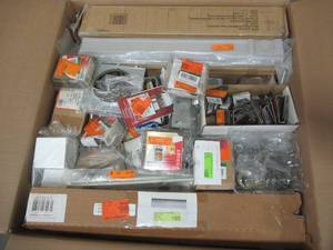 MIXED PALLET (Approximately 125  Pieces) OF BUILDING MATERIALS, HOME IMPROVEMENT ITEMS AND MORE - GREAT FOR RESALE