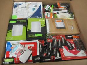 MIXED PALLET (Approximately 385  Pieces) OF BUILDING MATERIALS, HOME IMPROVEMENT ITEMS AND MORE - GREAT FOR RESALE