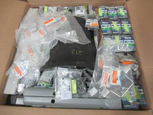 MIXED PALLET (Approximately 100  Pieces) OF BUILDING MATERIALS, HOME IMPROVEMENT ITEMS AND MORE - GREAT FOR RESALE
