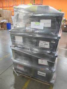 MYSTERY PALLET OF RETIAL SHELF PULLS - LIKE NEW, OPEN BOX. (COULD BE A MIX OF TOOLS, OFFICE SUPPLIES, ODDS AND ENDS, HOME DECOR AND MORE