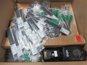 MIXED PALLET (Approximately 249 Pieces) OF WALL PAPER, JANITORIAL ITEMS, HOME IMPROVEMENT ITEMS AND MORE - GREAT FOR RESALE