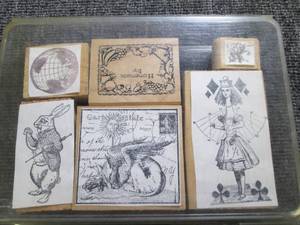 lot of 6 stampers , bunnies , homem...