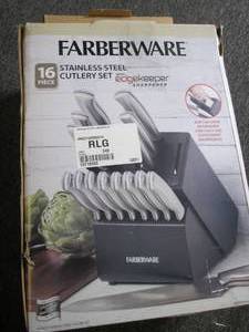 faberware 16 pc stainless steel cut...