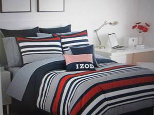 uizod varsity stripe comforter set ...