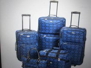 american flyer argyle 5-pc softside...