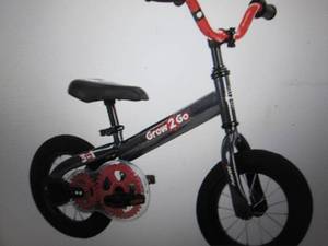 huffy kids 12 inch grow 2 go conver...