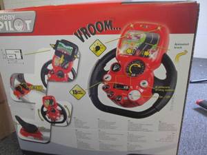 smoby v8 driver with smartphone hol...