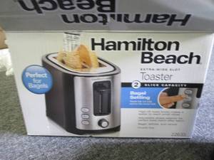 hamilton beach extra wide slot toas...