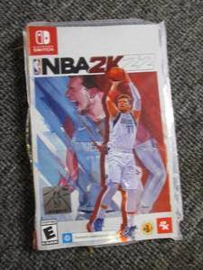 nintendo switch NBA 2k22 game case ...