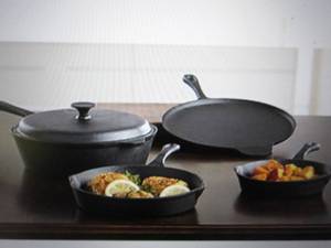 5-pc preseasoned cookware set ...