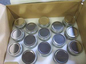 30 canning jars, lids and covers ...