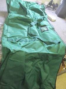 big green duffle bag 52 inch long ...