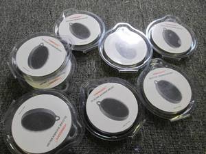 9 silicone shower brushes...