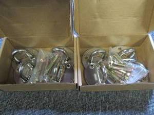 2 sets of 4 tie down bars ...