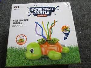 water spray turtle ...