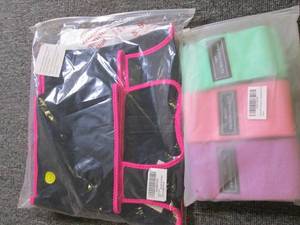 waist trainer and a set of hip resi...