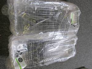 4 metal drawer bins 15x6x2 ...