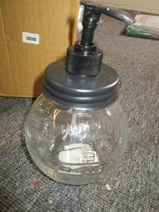 glass the nut house soap dispenser ...