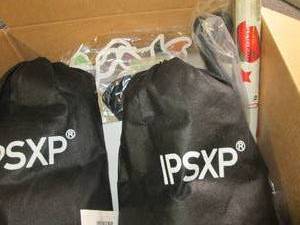 box of protective cycling gear, wal...