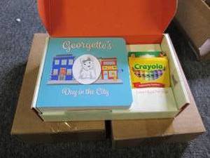 3 packages of childrens crayons, bo...