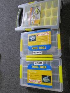 lot of 2 tool boxes and a professio...