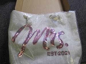 mrs. est. 2021 bag ...