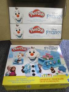 case of 3 new disney frozen play-do...