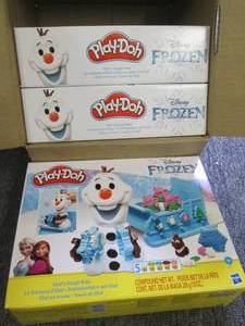 case of 3 new disney frozen play-do...
