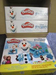 case of 3 new disney frozen play-do...