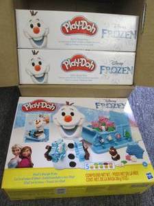 case of 3 new disney frozen play-do...