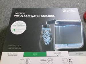 new AO smith the clean water machin...