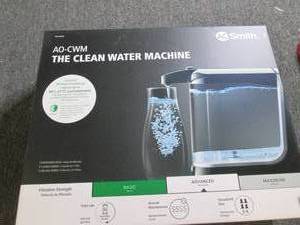 new AO smith the clean water machin...