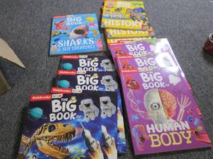 box of 12 kids educational books ne...