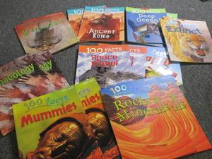 lot of 18 kids educational books ne...