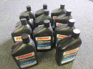 11 quarts of fram type F automatic ...