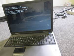 gateway mx8711 laptop no hard drive...
