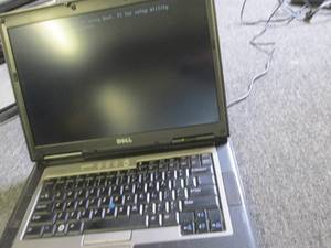 dell latitude D820 laptop no hard d...