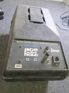 simer ace in the hole battery power...