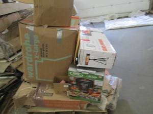 pallet of merchandise that is missi...