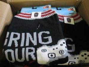case of dog clothes ...