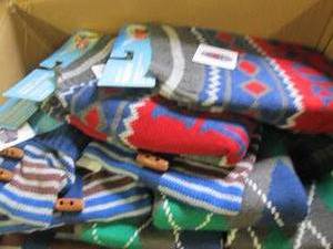 case of dog clothes ...