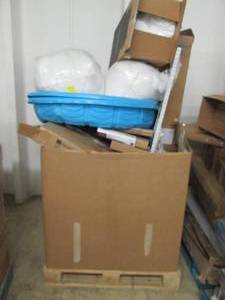 gaylordpallet of pools,shelving , ...