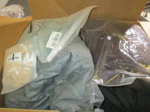 box of furniture covers ...